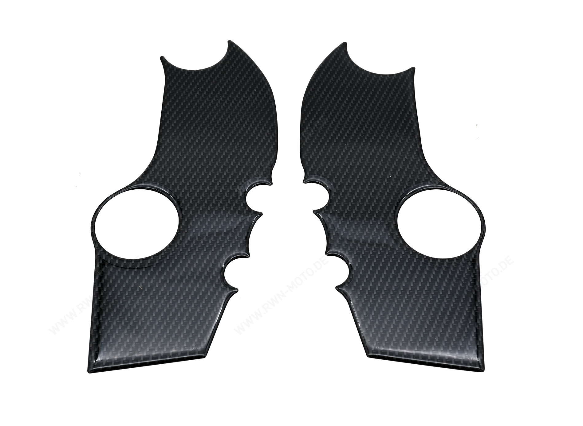 Frame protection film, carbon look for Suzuki GSX-R750 BJ. 2011-2017/ GSX-R600 BJ. 2011-2017