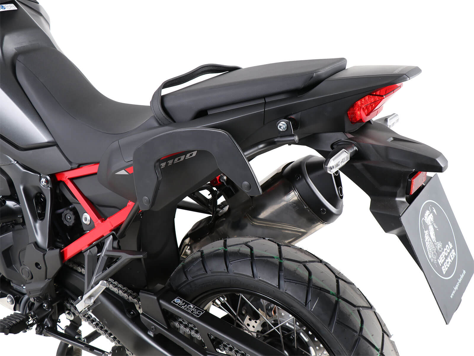 C-Bow side carrier black for Honda CRF 1100 Africa Twin (20-23) Hepco & Becker