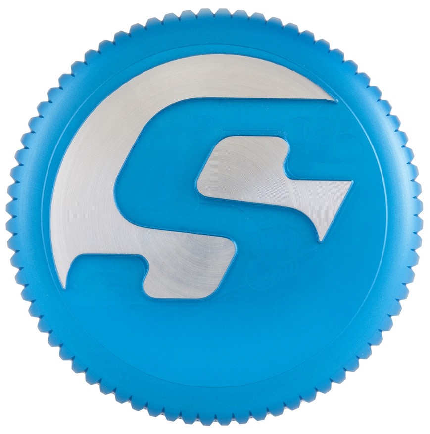 Gas cap for Vespa, blue matt