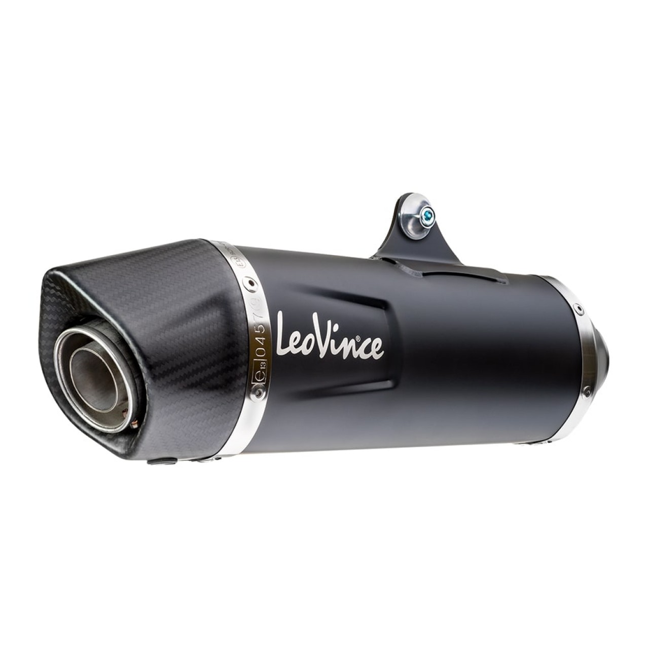 LeoVince complete system SBK Nero for Vespa GTS 125 /150, stainless steel, slip on, ABE, Euro4