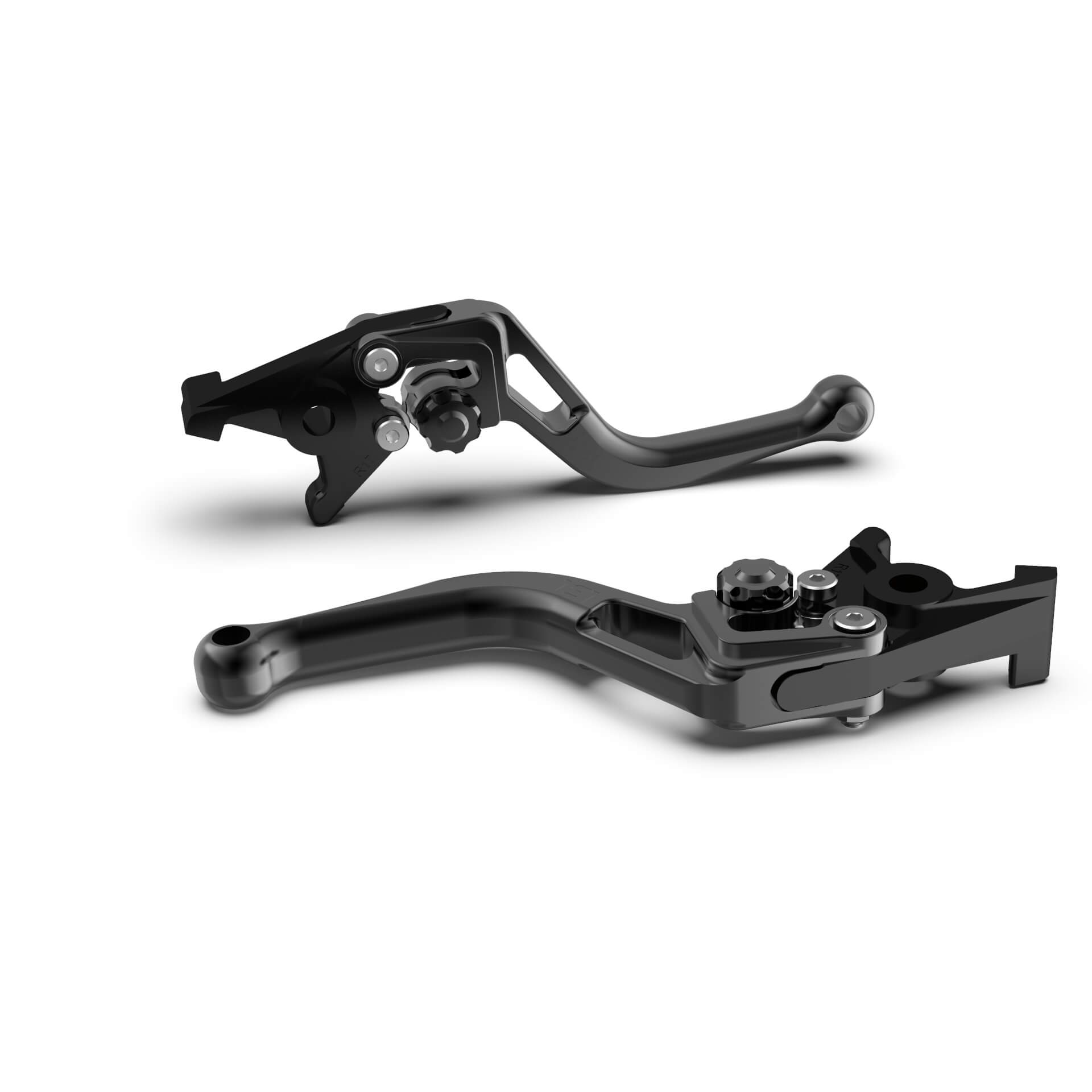 LSL clutch lever BOW L13 black, short for Aprilia