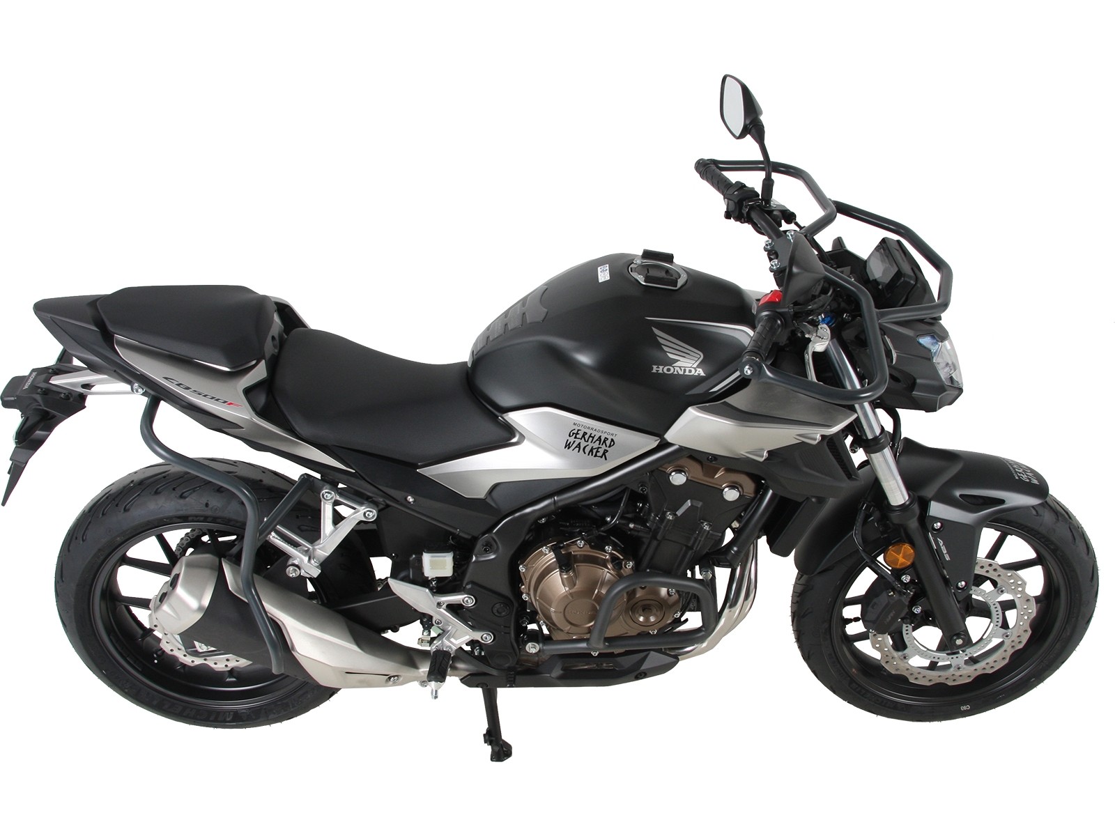 Front protection bar anthracite for Honda CB 500 F (19-23) Hepco & Becker