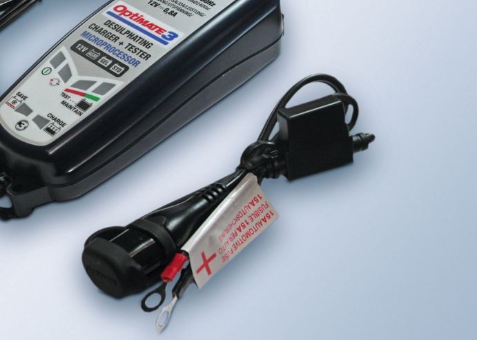 Optional connection cable for charger Optimate 3+ for Suzuki models Original Suzuki