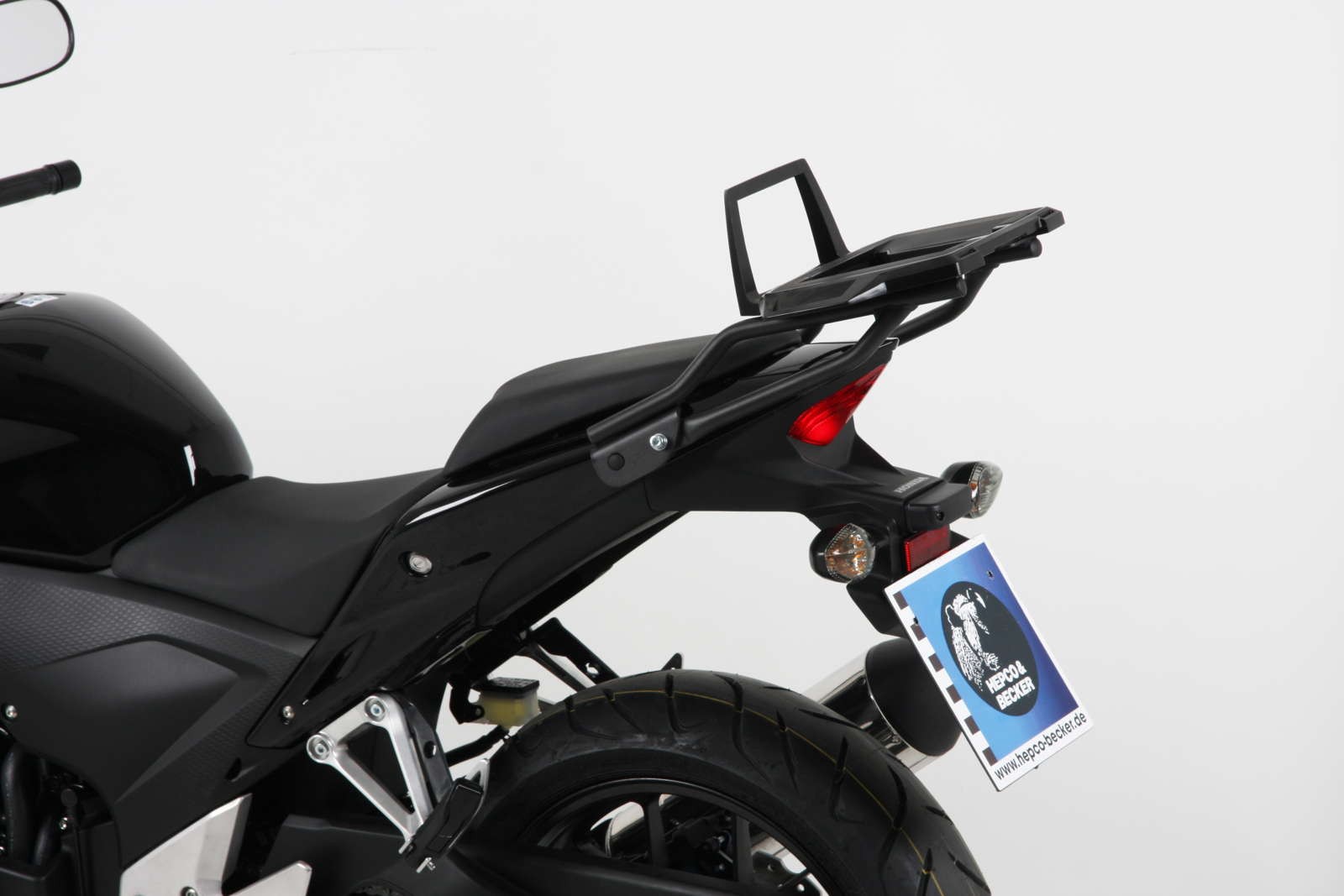 Alurack top case carrier anthracite for Honda CB 500 F (13-15) Hepco & Becker