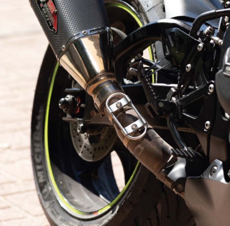 Oxford exhaust heat protection Cafe