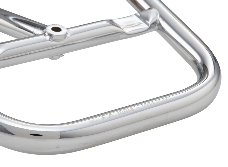 Rear luggage rack for Vespa LX /LXV /S 50-150cc, chrome