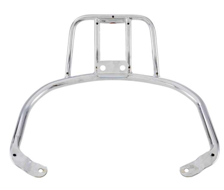 Luggage rack/socius holder chrome for Vespa Primavera/Sprint 50-150cc 2T/4T AC