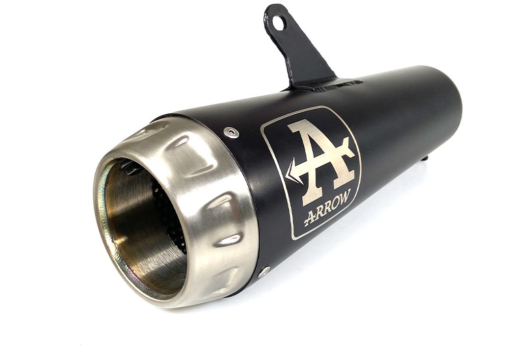 ARROW exhaust PRO-RACING stainless steel black for Honda CB500F model year 2016-