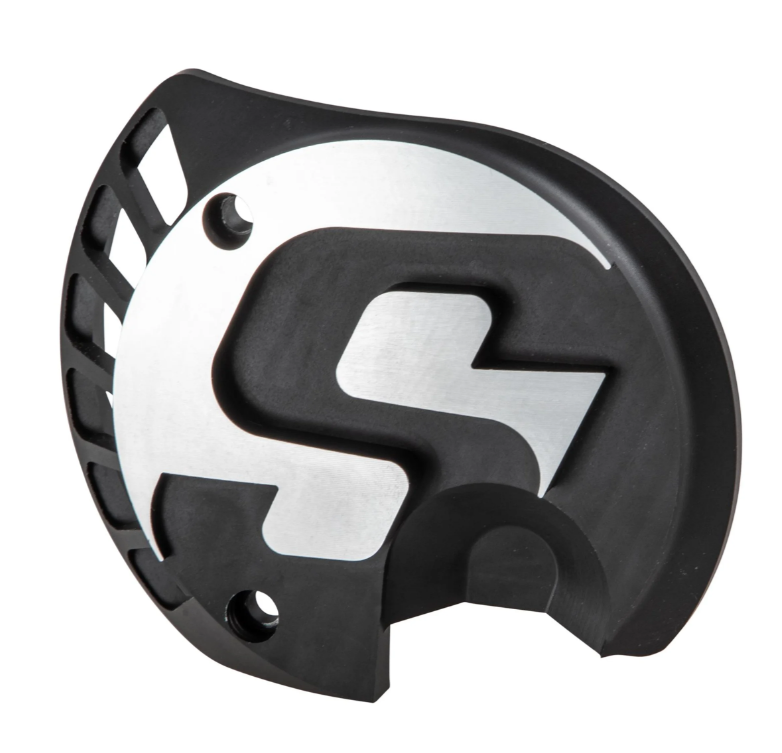 Air intake vario cover for Vespa GTS/GTS Super/GTV/GT 60/GT/GT L 125-300cc, black/silver