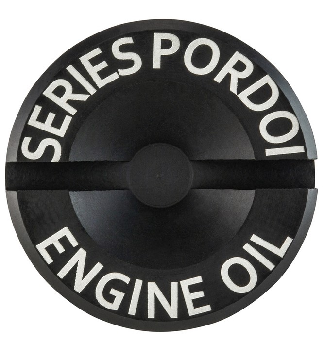 Oil filler plug engine oil for Vespa GTS/GTS Super/GTV 300cc HPE, black matt