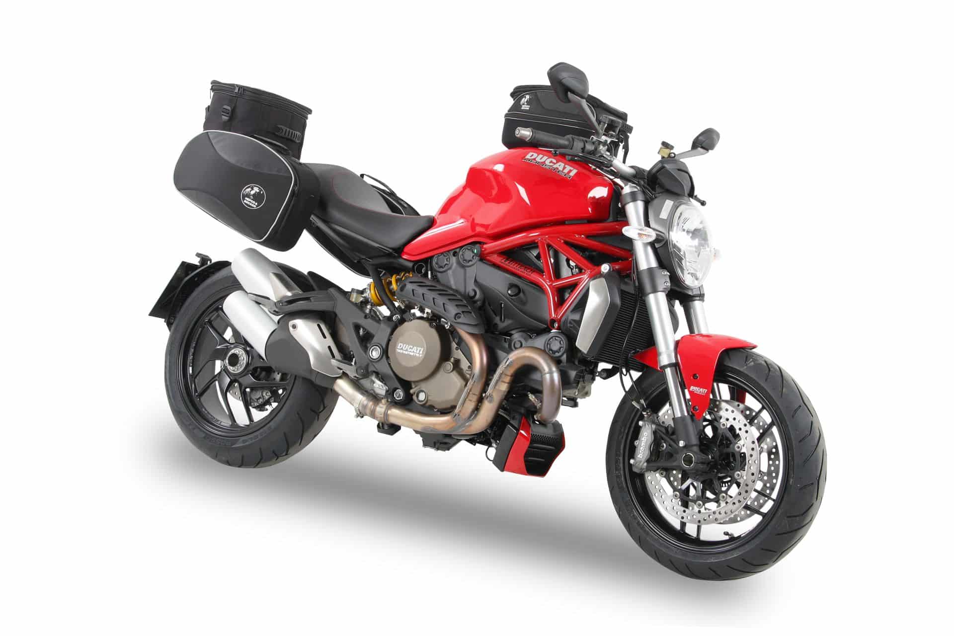 C-Bow side carrier black for Ducati Monster 1200 /S (13-16) Hepco & Becker