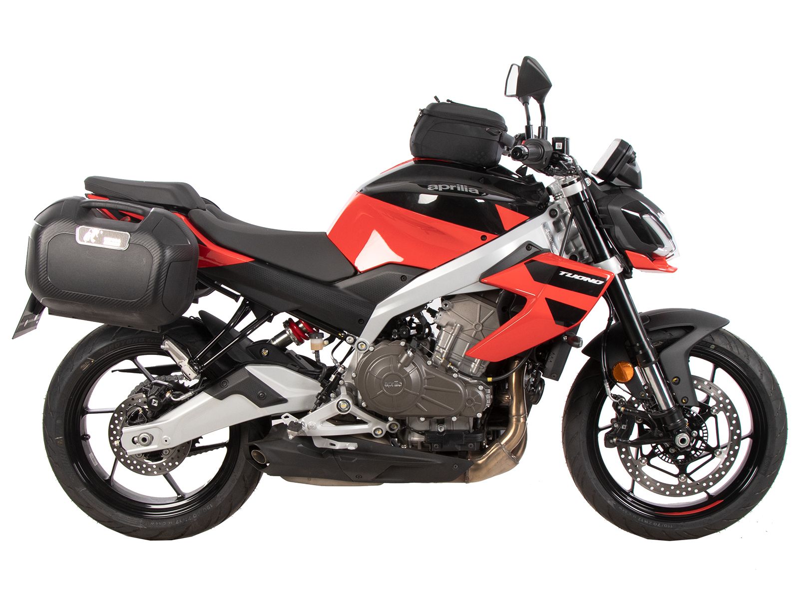 C-Bow side carrier black for Aprilia Tuono 457 (25- ) Hepco & Becker