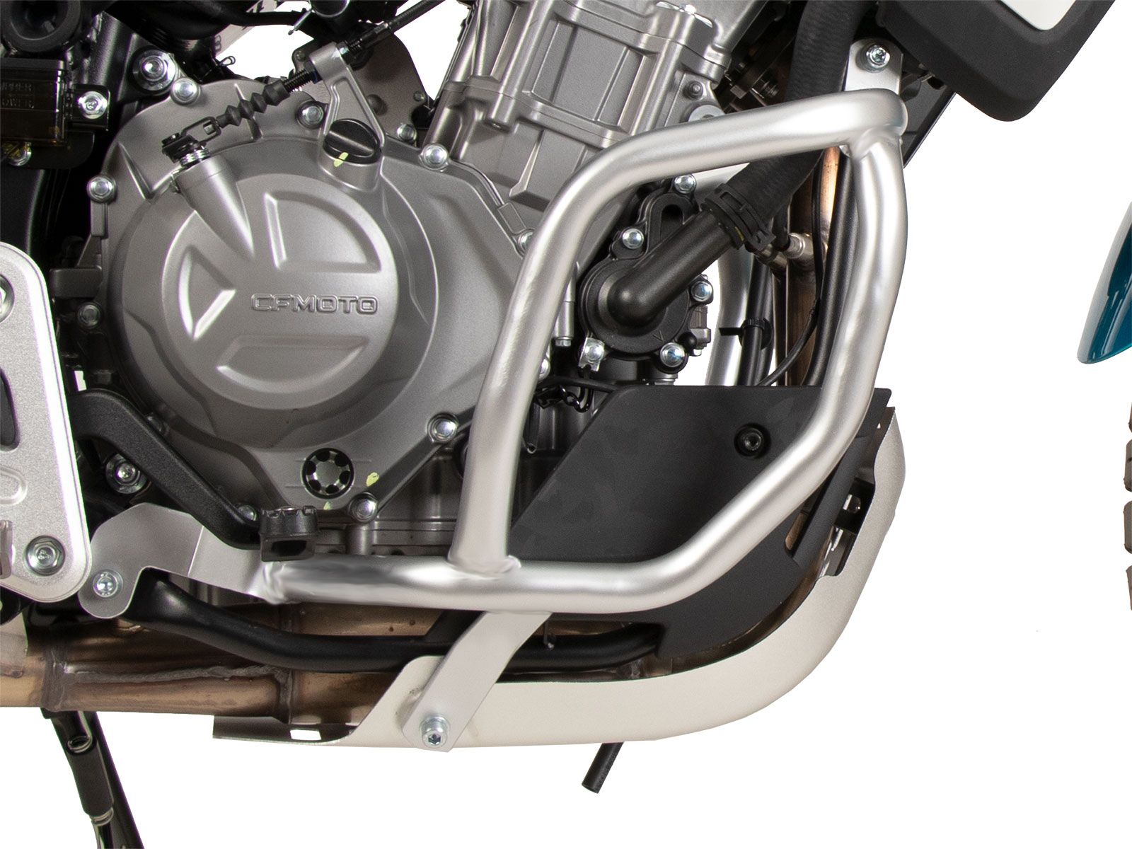 Engine guard silver for CFMoto 450 MT (24-) Hepco & Becker