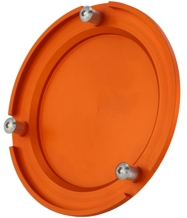 Cover vario lid for Vespa Primavera/Sprint 125-150ccm i.e. 3V 4T AC, orange matt