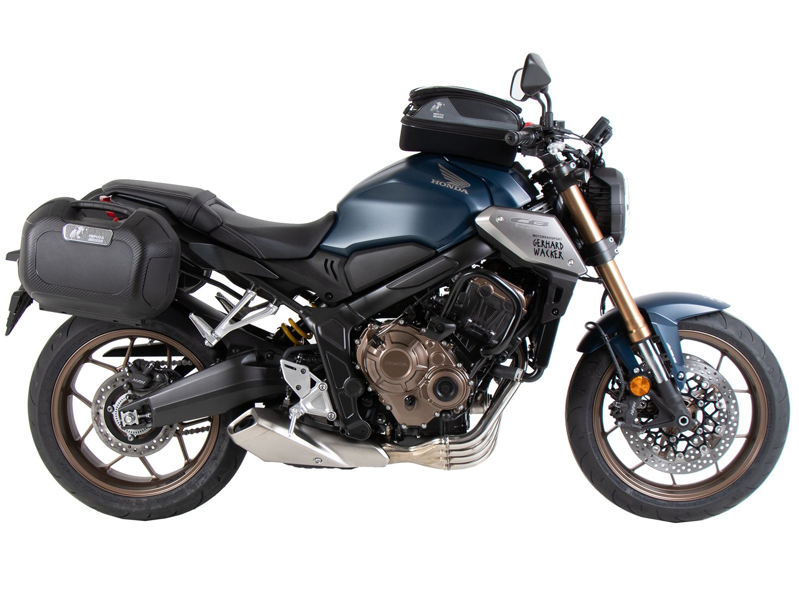 C-Bow side carrier black Honda CB 650 R (21-23) Hepco & Becker