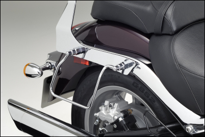 Saddlebag spacer for Suzuki C1800R BJ. 2008-2012