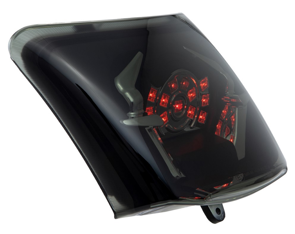 Taillight MK II LED for Vespa GTS/GTS Super/GTV 125-300cc HPE ('18-), tinted