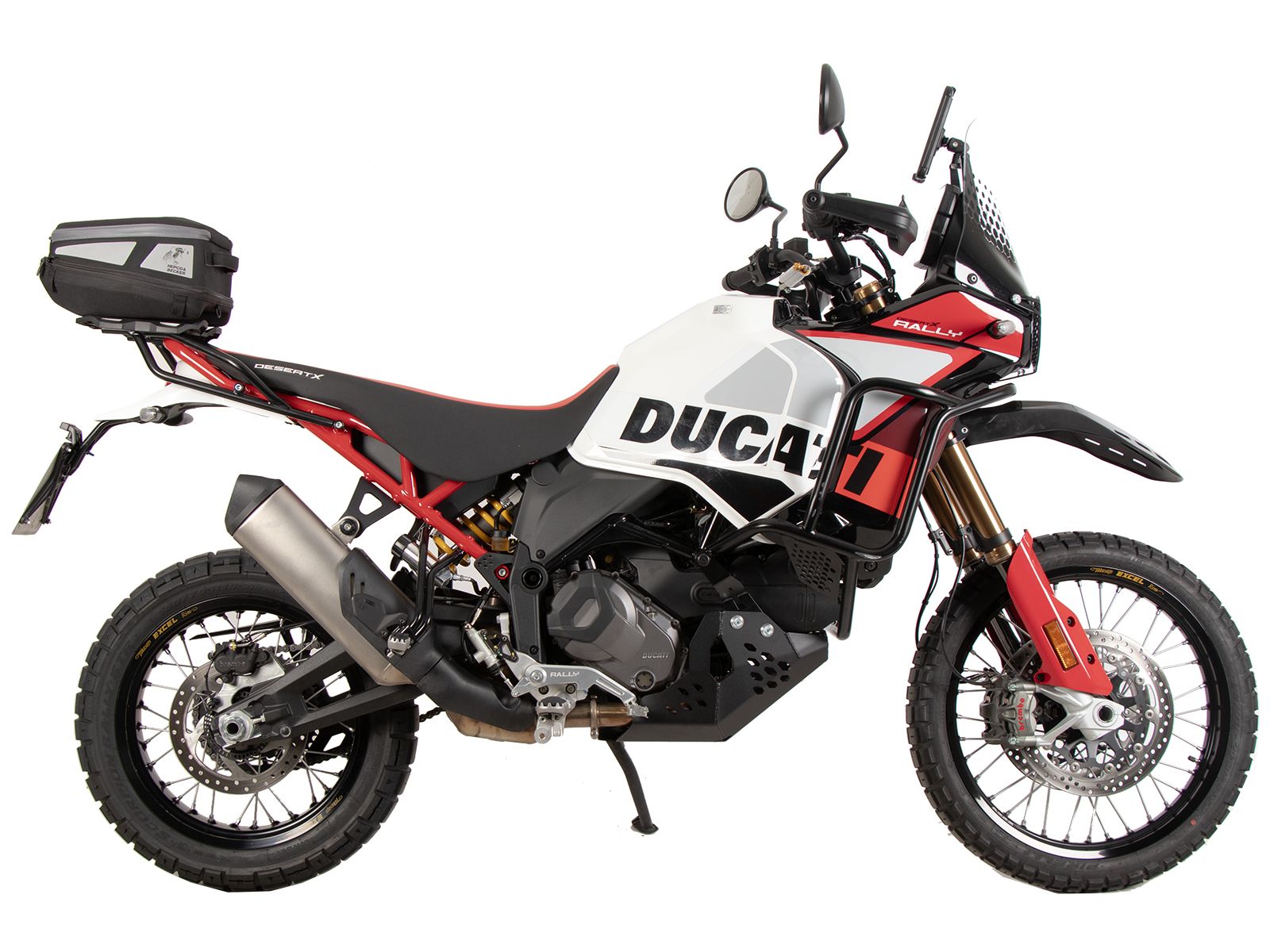 Smartrack rear carrier black for Ducati DesertX Rally (24-) Hepco & Becker
