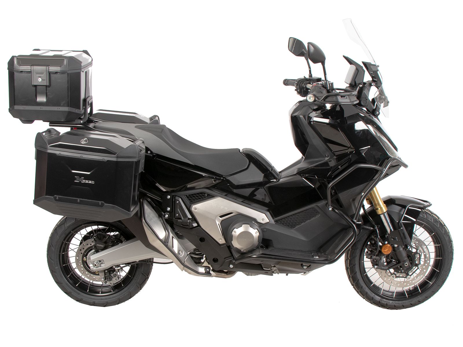 Side case carrier fixed black for Honda X-ADV (25- ) Hepco & Becker
