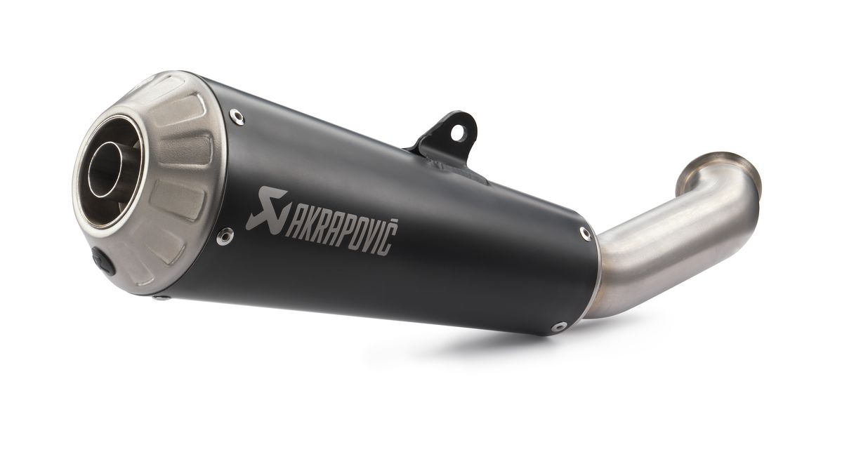 Akrapovic "Slip-on Line" for Husqvarna Svartpilen 401 18-19 Original
