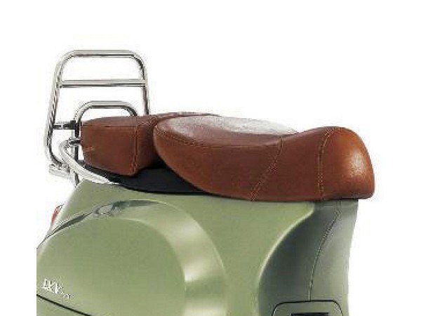 Vespa 2-seater genuine leather seat for LX 50-150cc Touring, ET2/ET4 /LX/LXV/S 50-150cc-
