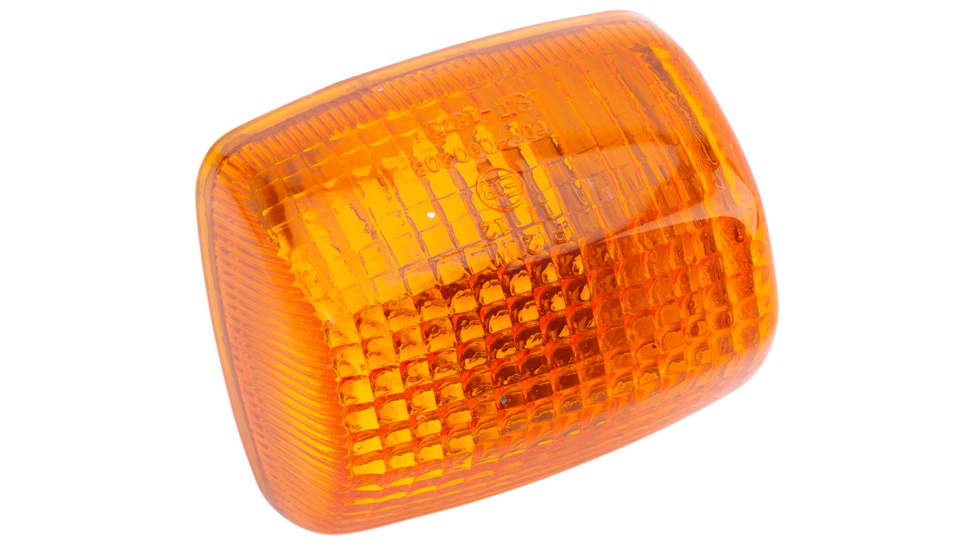 Blinker glass with E-mark