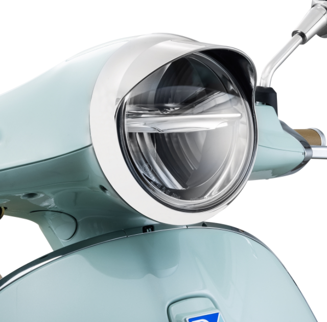 Lamp ring for Vespa Primavera 50-125cc 2T/4T, chrome
