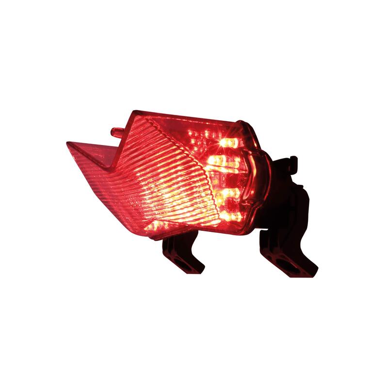 HIGHSIDER smart LED rear light black Kawasaki style, E-approved (1pc)