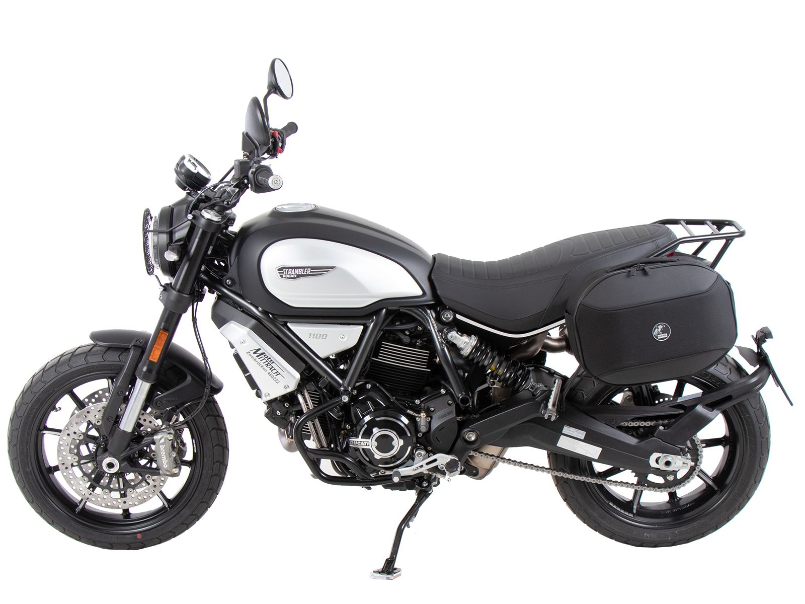 C-Bow side carrier left for Ducati Scrambler 1100 Dark Pro /Pro /Sport Pro (21-24) Hepco & Becker
