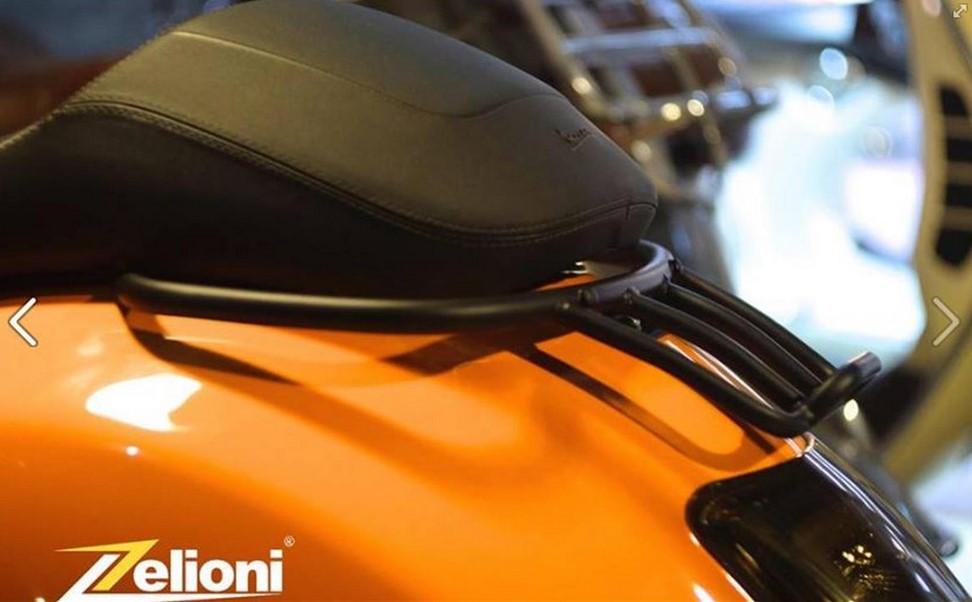 Rear rack for Vespa GTS/GTS Super/GTV/GT 60/GT L 125-300cc 4T LC, black