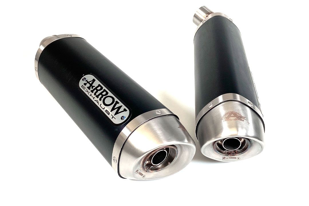 ARROW exhaust DARK STREET THUNDER for Ducati Monster 696 / 796 / 1100 2008-2014