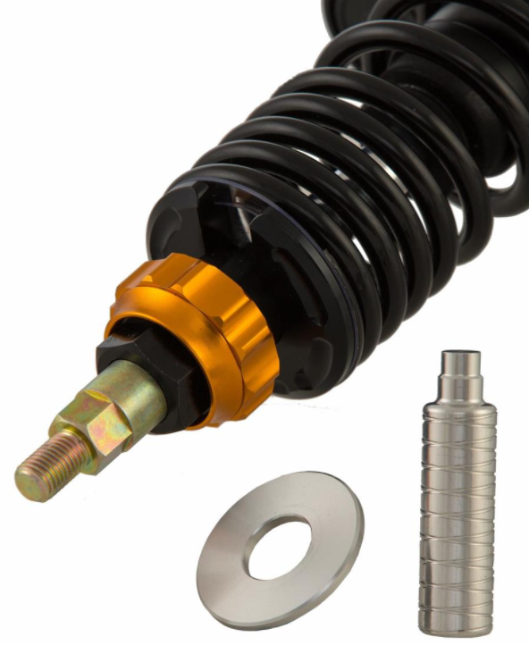 Shock absorber "Black Edition" front for Vespa GTS/GTS Super 125-300cc ('14-'16), black