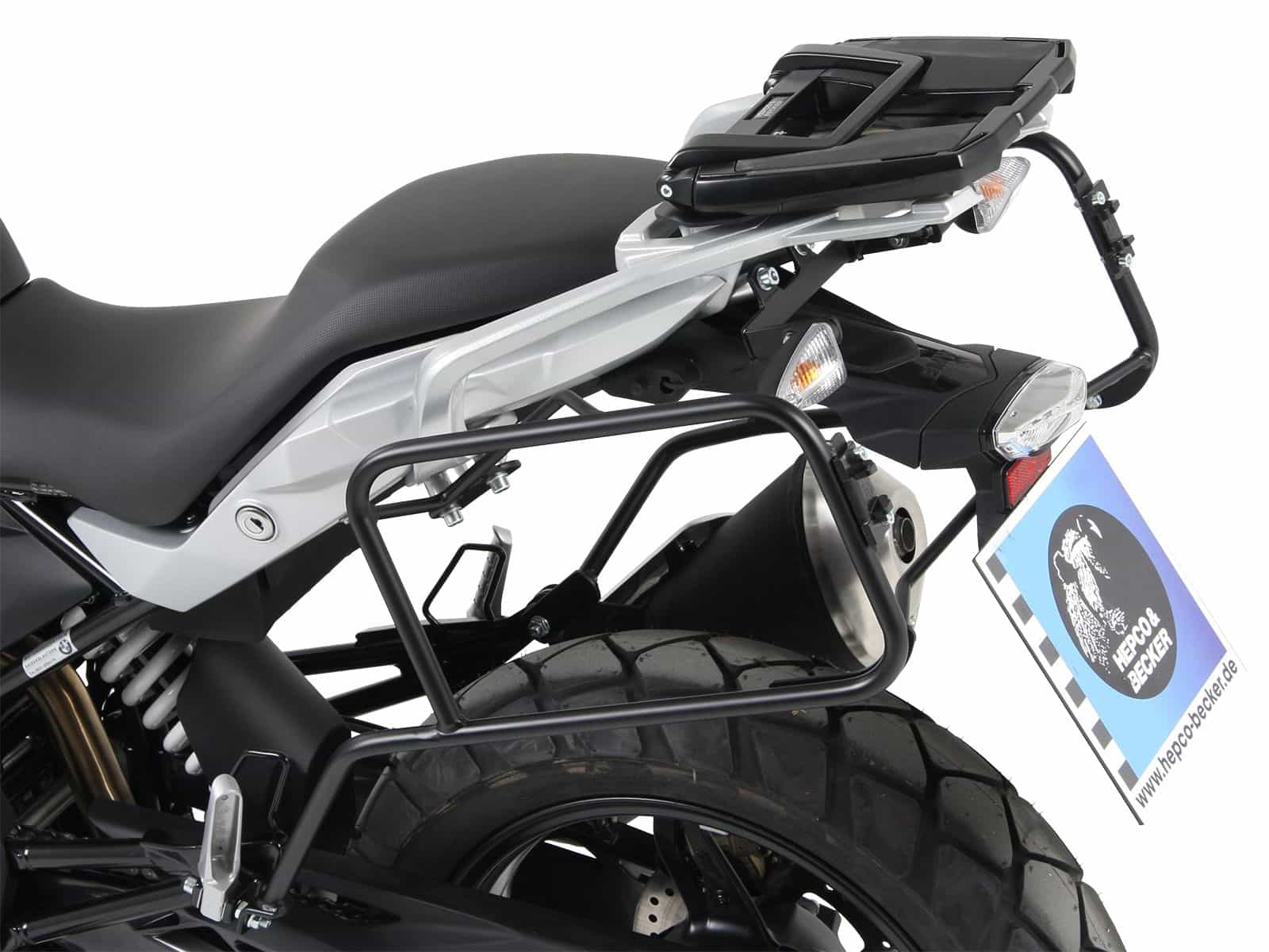 Side case carrier fixed black for BMW G 310 GS (17-19) Hepco & Becker