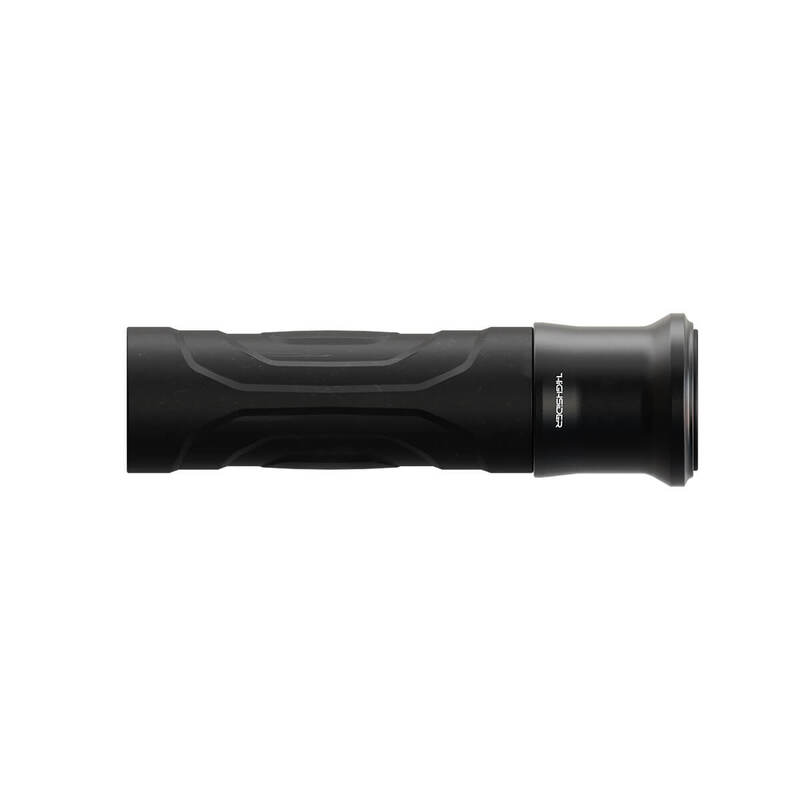 HIGHSIDER pro Esagano-RS grip rubber black 7/8 inch (22.2 mm), 125 mm (pair)