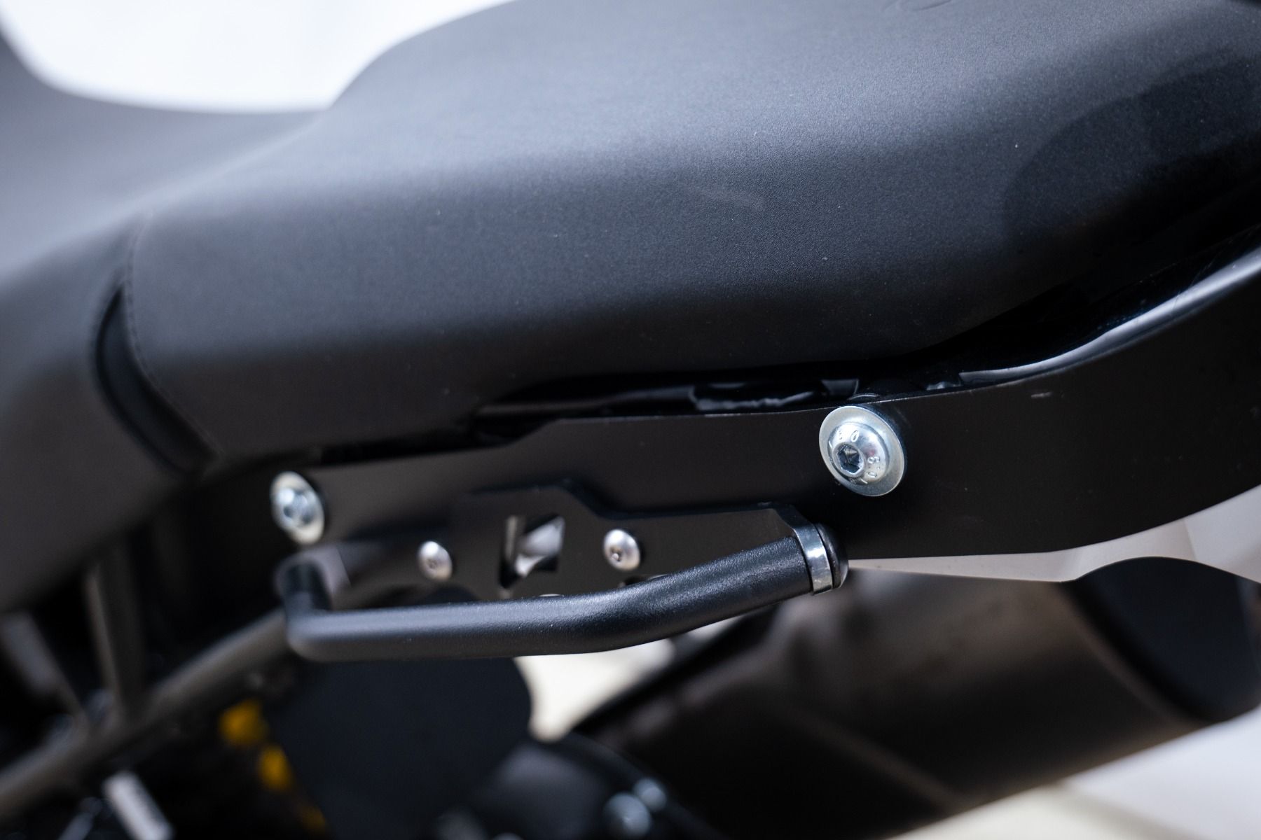 Passenger grab handles for Ducati DesertX, black