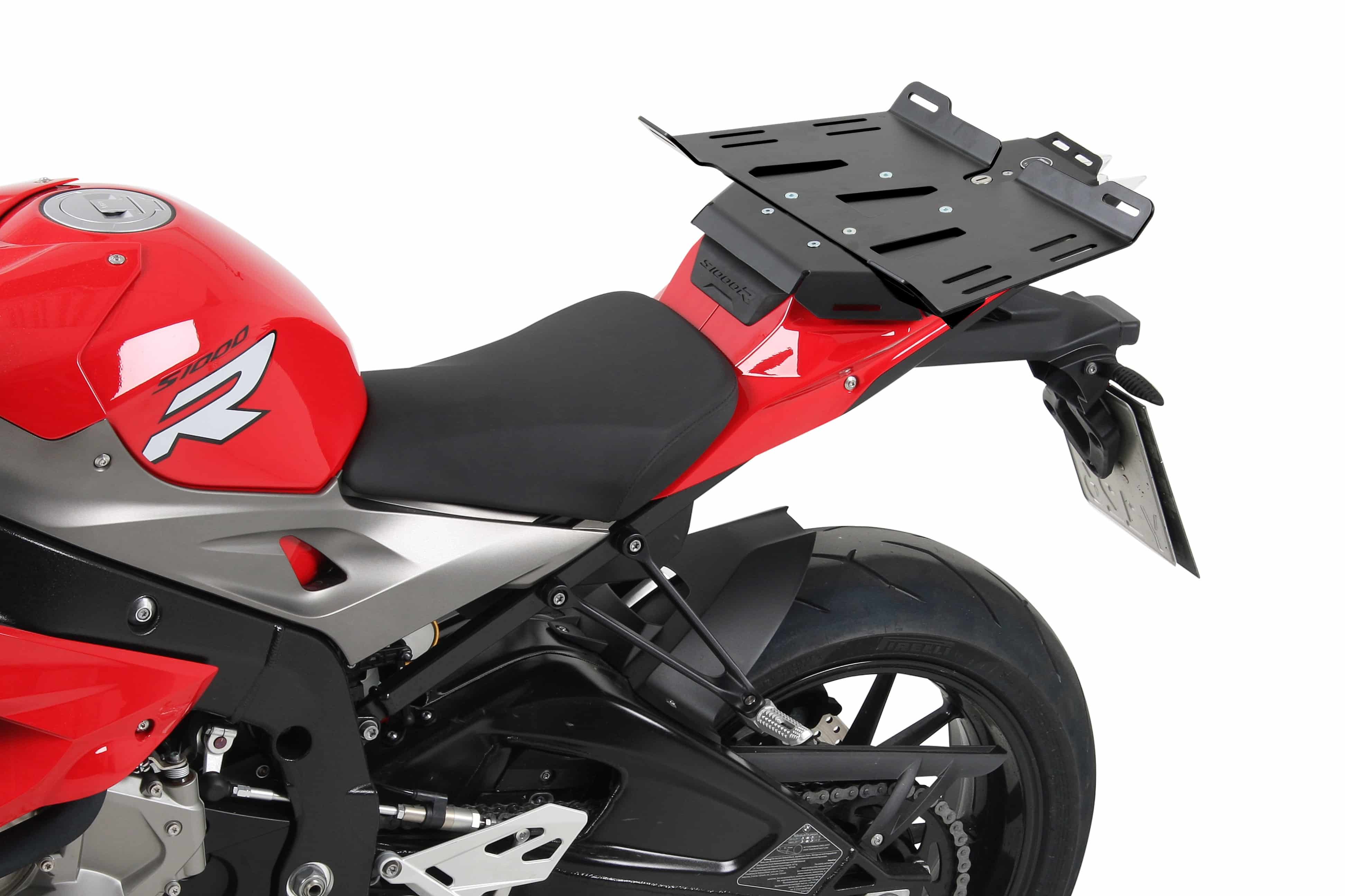 Luggage rack extension black for combination with Sportrack for BMW S 1000 RR (09-11)