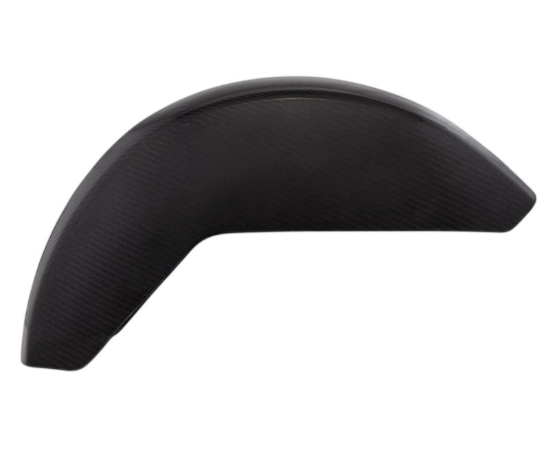Mudguard EVO II for Vespa PX 80-200cc, carbon, clear