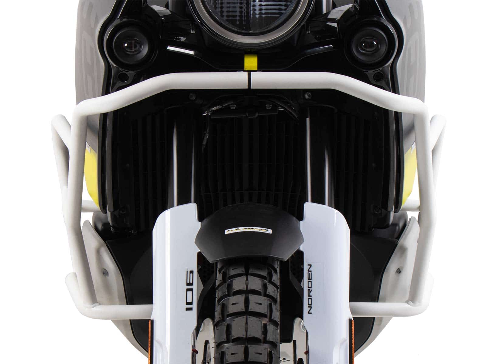 Engine Guard Solid white for Husqvarna Norden 901 (22-) Hepco & Becker