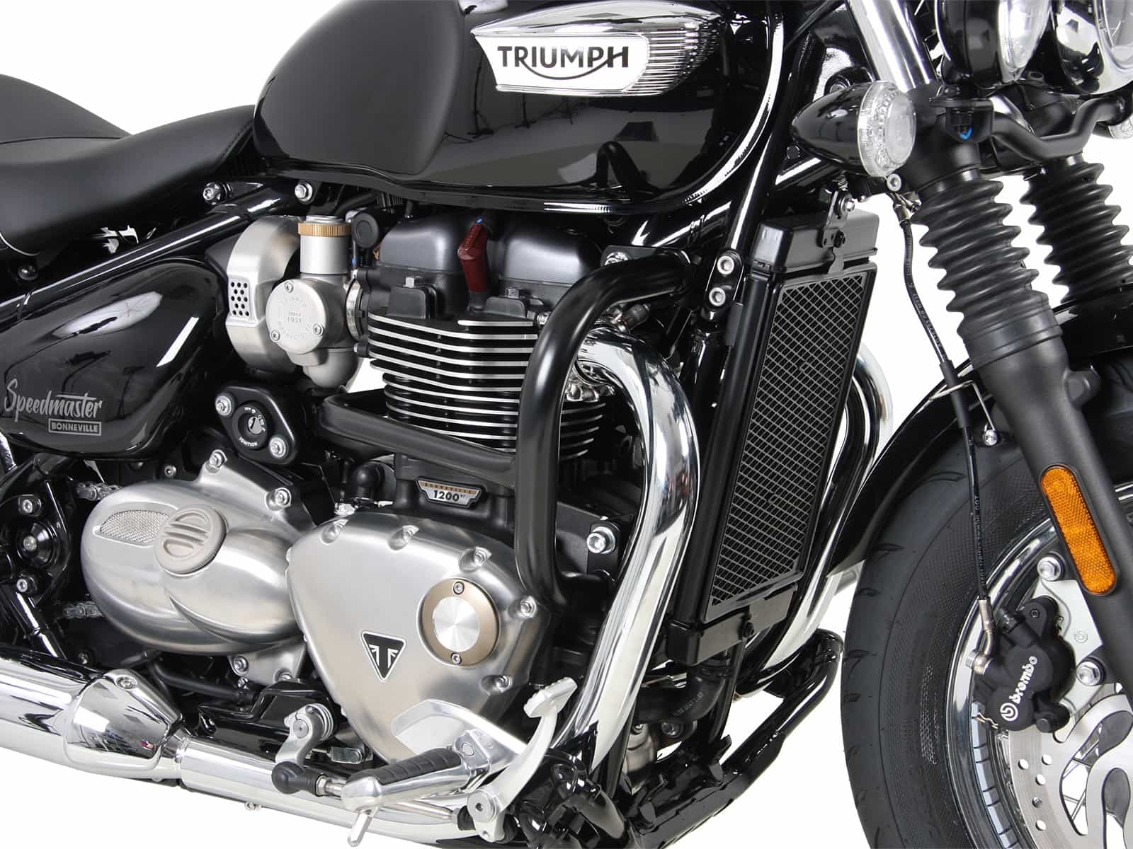 Engine Guard black for Triumph Bonneville Speedmaster (18-) Hepco & Becker