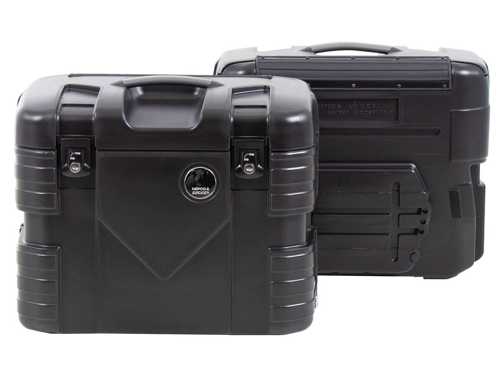 Gobi side case set black Hepco & Becker