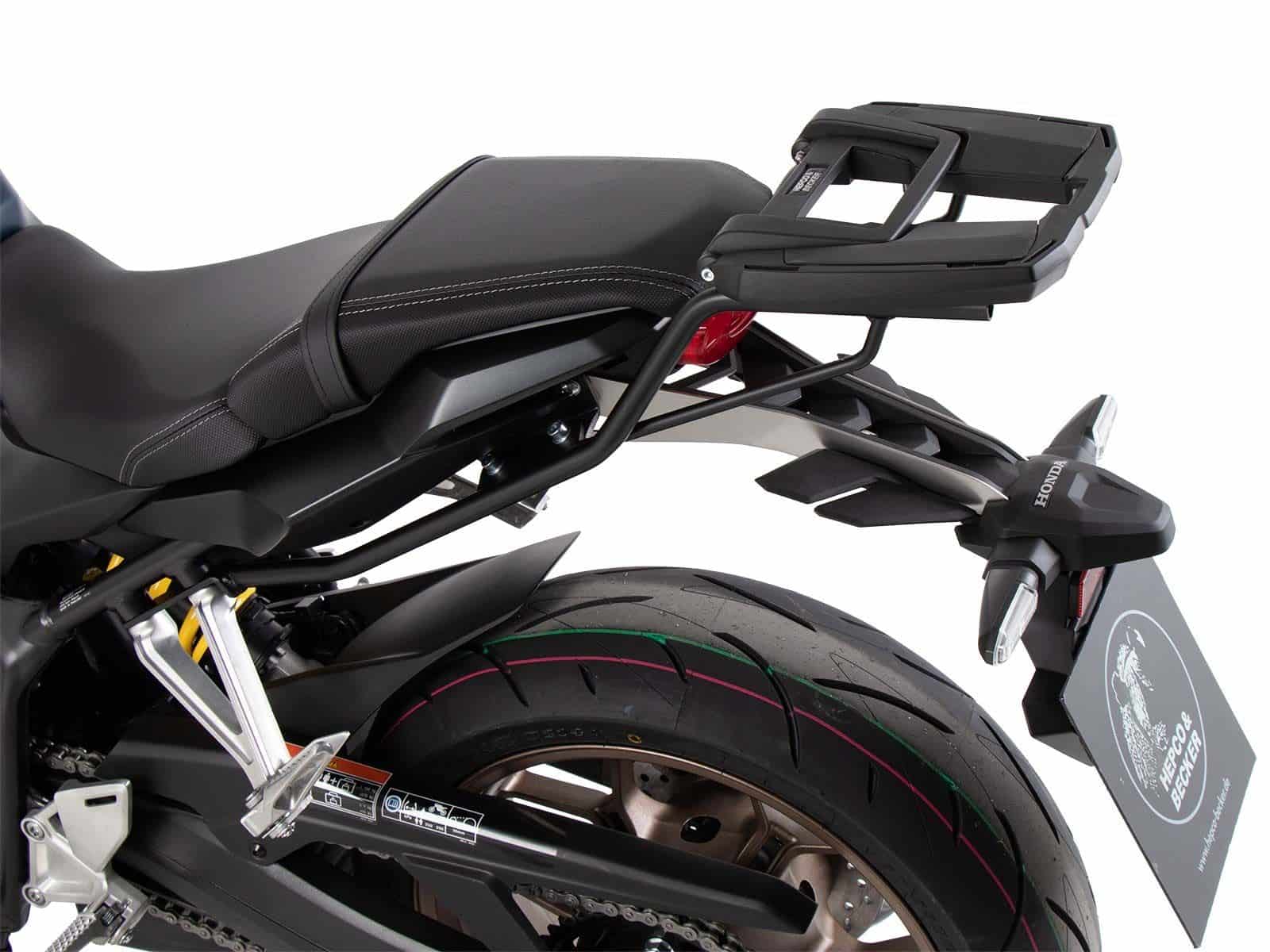 Easyrack top case carrier black for Honda CB 650 R (21-23) Hepco & Becker
