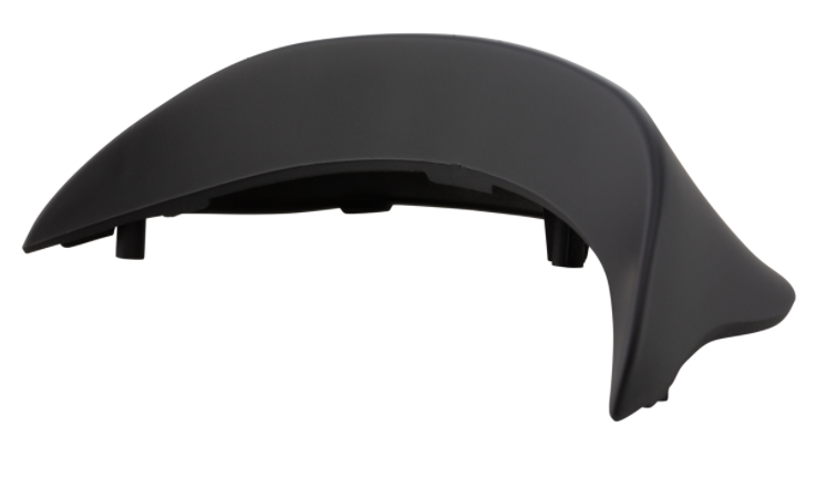 Spoiler steering head for Vespa Sprint 50-150cc ('14-), black matt