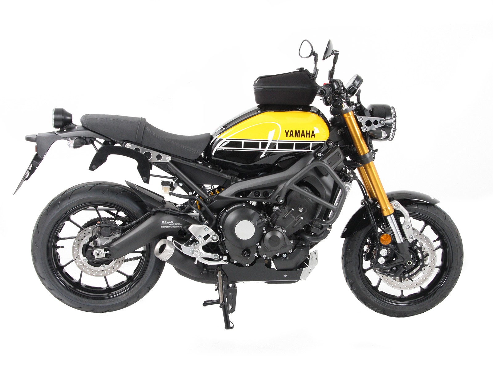 C-Bow side carrier not suitable for pillion riders for Yamaha XSR 900 (Bj.16-) Hepco & Becker