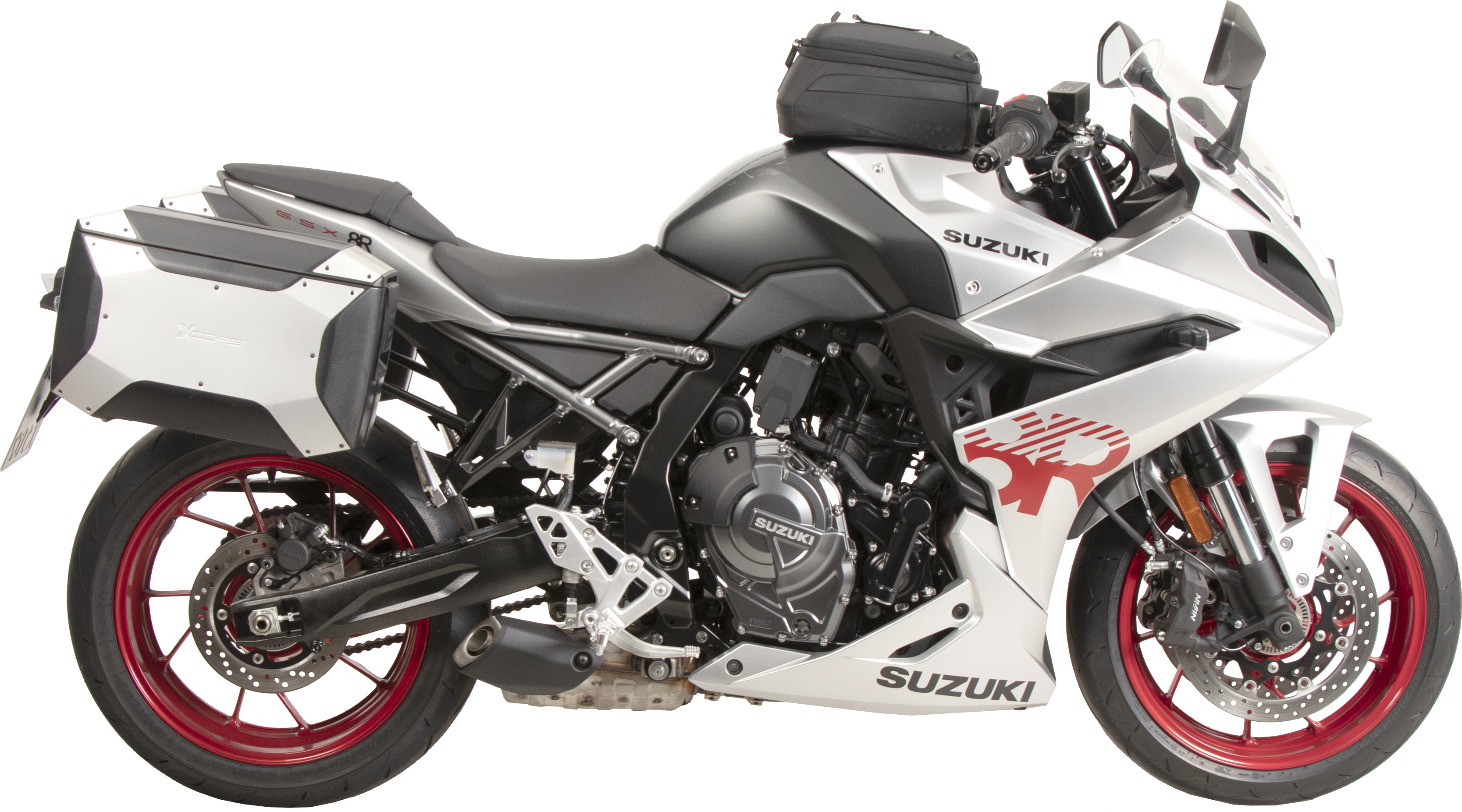 C-Bow side carrier black for Suzuki GSX-8R (24- ) Hepco & Becker