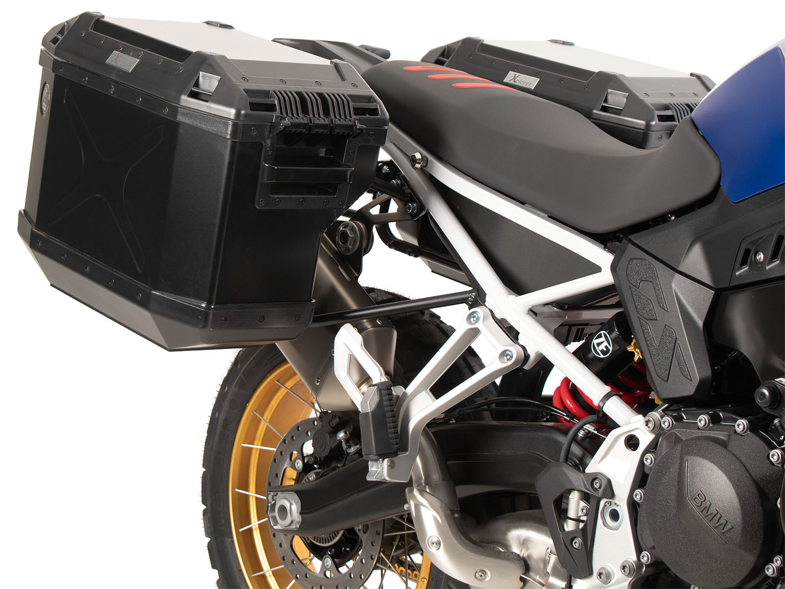 Side case set black for BMW F 900 GS (24-) Hepco & Becker