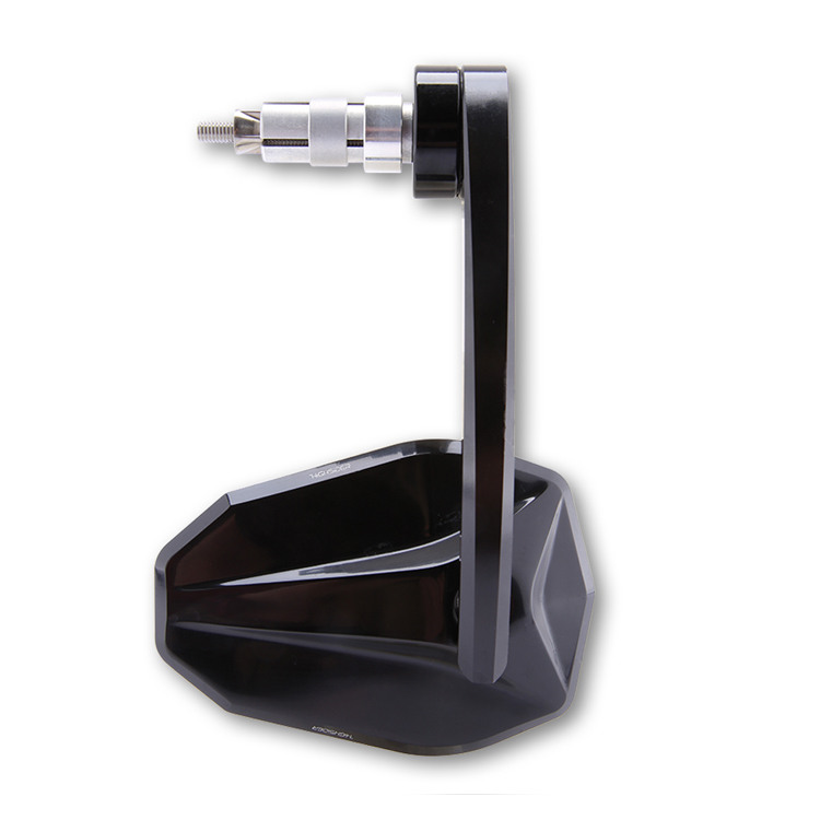 Handlebar end mirror for Vespa left or right, black, Highsider Victory EVO
