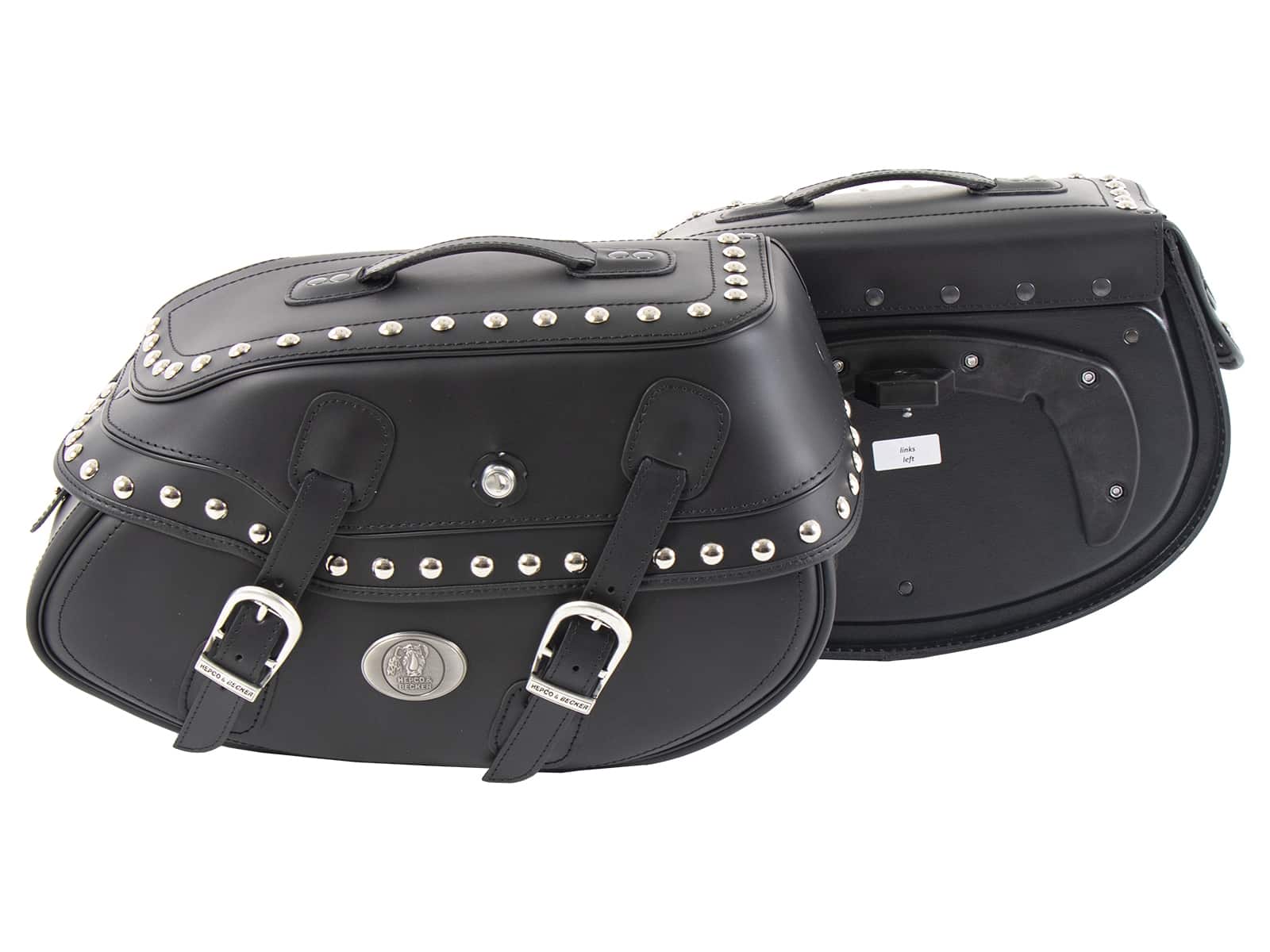 Saddlebag set Buffalo Big Custom black for C-Bow carrier Hepco & Becker