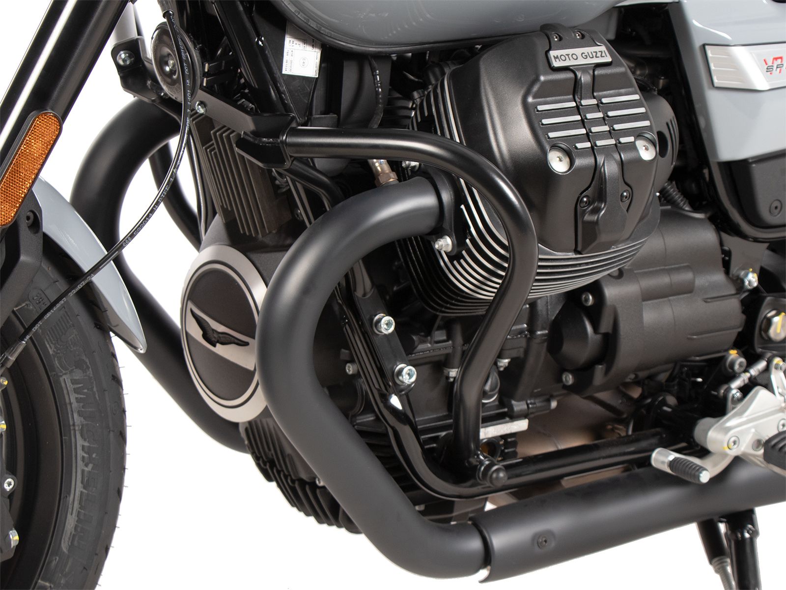 Engine guard black for Moto Guzzi V7 850 Special (25-) Hepco & Becker