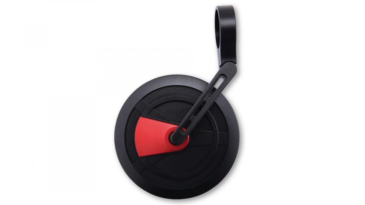 Handlebar end mirror for Vespa left o. right, black, Highsider Enterprise EP1
