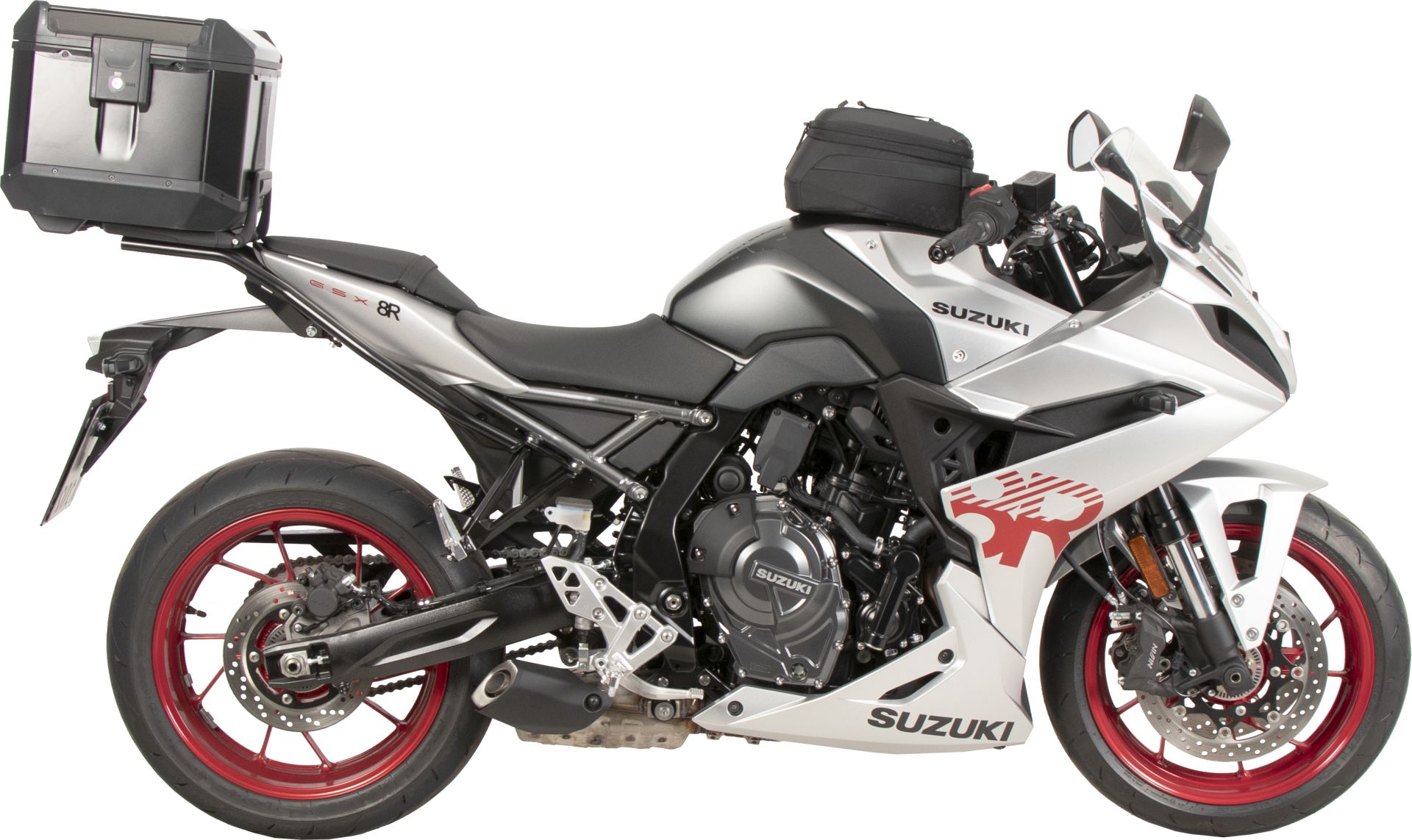 Alurack top case carrier for Suzuki GSX-8R (24- ) Hepco & Becker